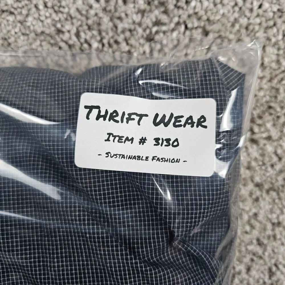 J Crew Pants Mens 34x29 Black Grid Check Bedford Slim Tapered Lightweight Cotton